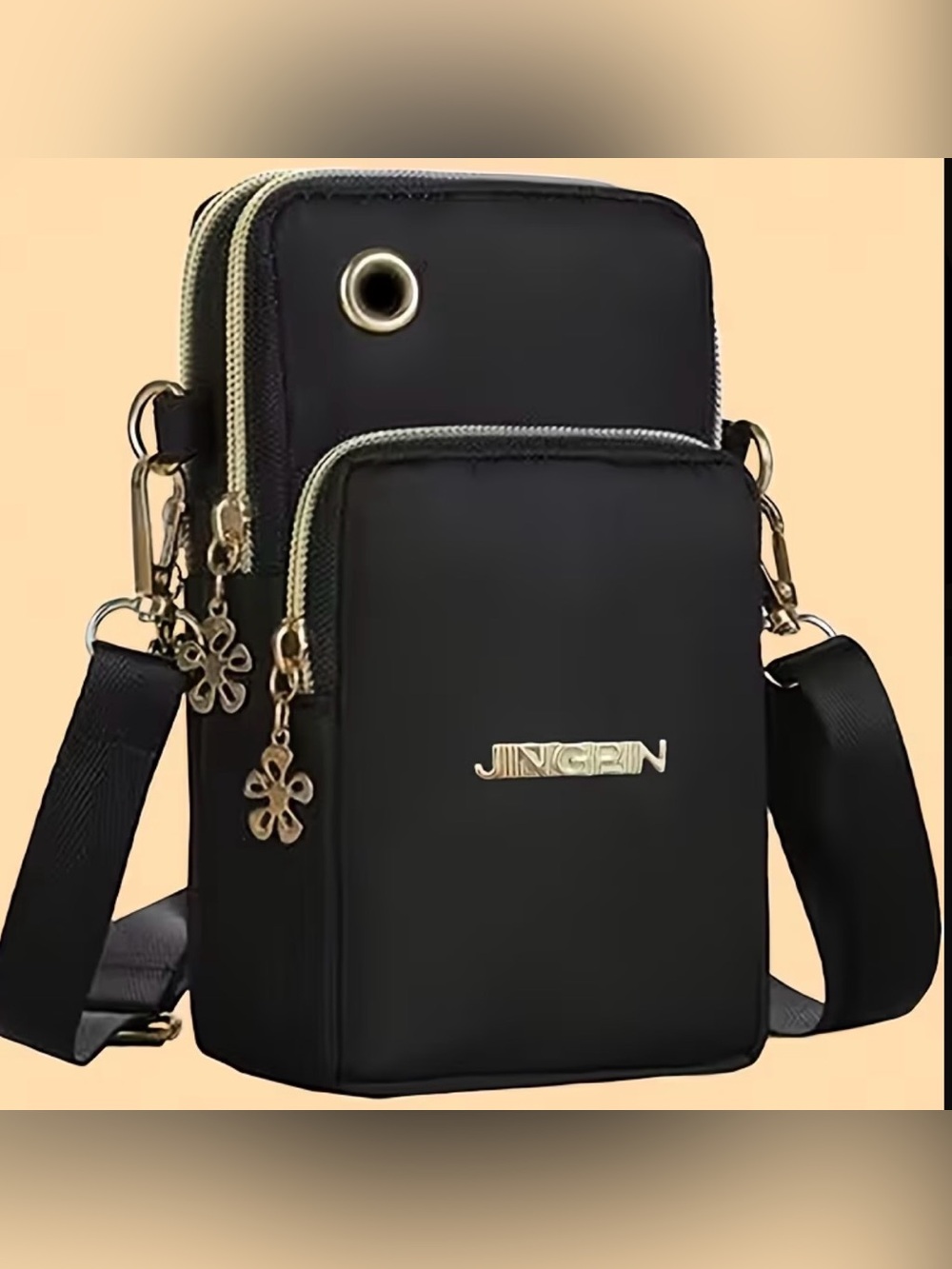 NEW🖤❤️Black Crossbody Phone Bag for Women